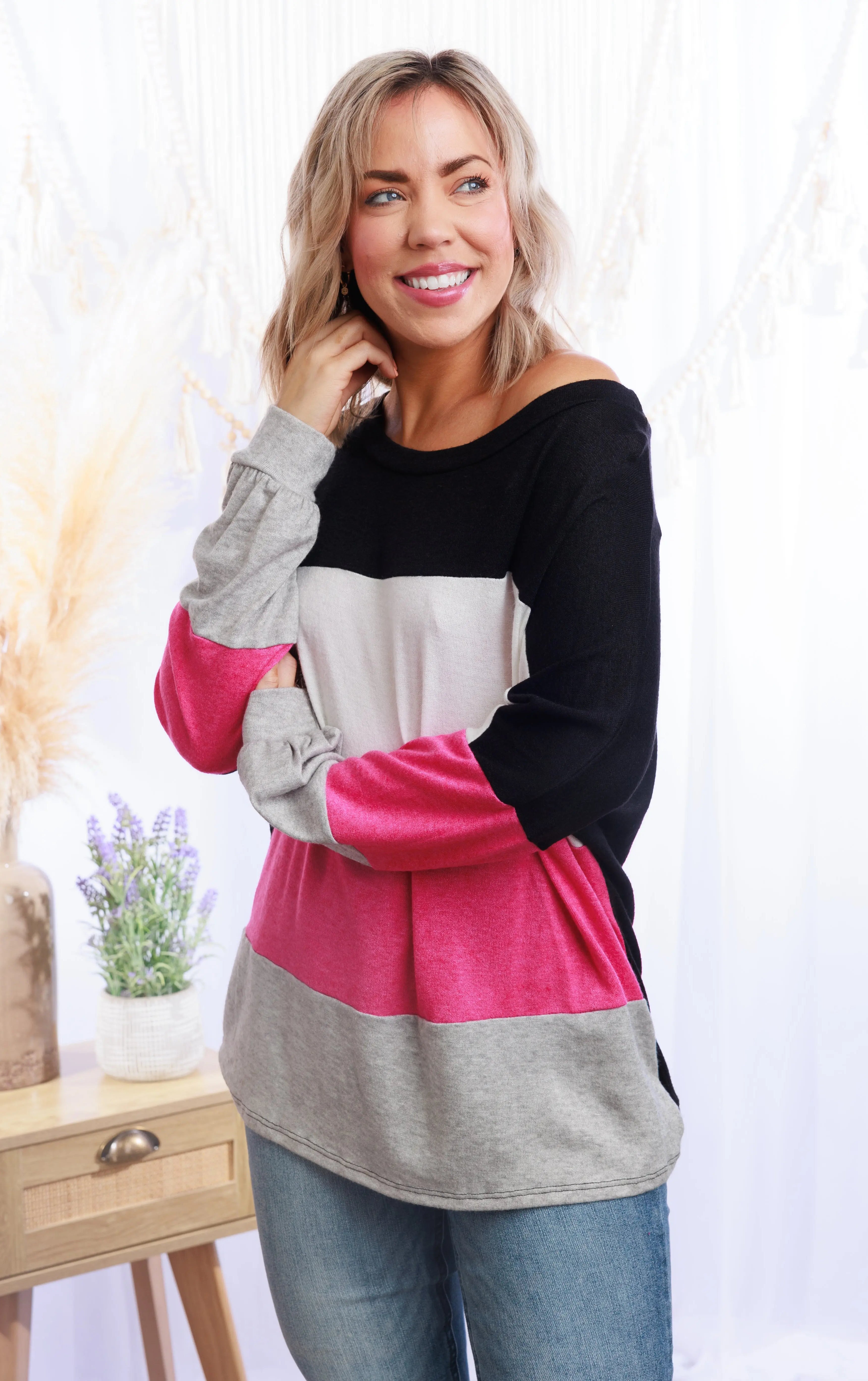 Lollipop Colorblock Pullover Boutique Simplified