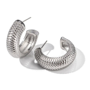 Lolo Earrings |  Silver |  Casual Chic Boutique