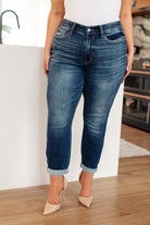 London Midrise Cuffed Boyfriend Jeans Ave Shops