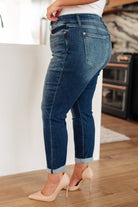 London Midrise Cuffed Boyfriend Jeans Ave Shops