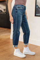 London Midrise Cuffed Boyfriend Jeans Ave Shops