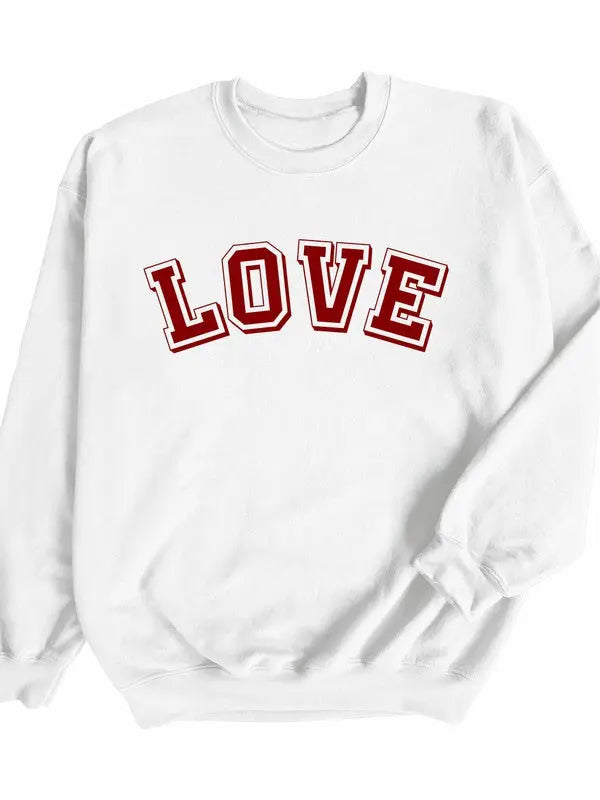 Love Varsity Sweatshirt Ocean and 7th