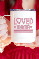 Loved Mama Hearts Stainless Steel Travel Cup Cali Boutique