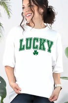 Lucky Oversized Tee Wildberry Waves