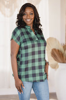 Lucky in Plaid Short Sleeve Boutique Simplified