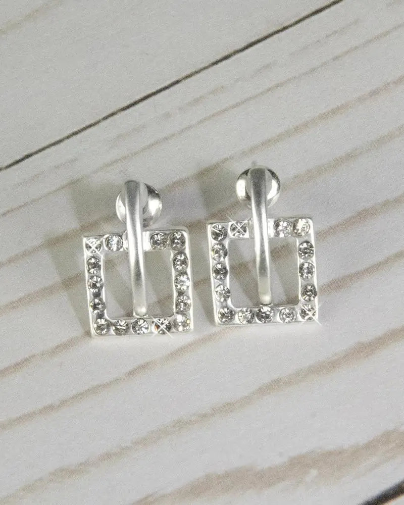 Lucy Earrings-Silver |   |  Casual Chic Boutique
