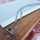 Luxe Silver Paper Clip Chain - 18in Spiffy & Splendid