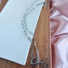 Luxe Silver Paper Clip Chain - 18in Spiffy & Splendid