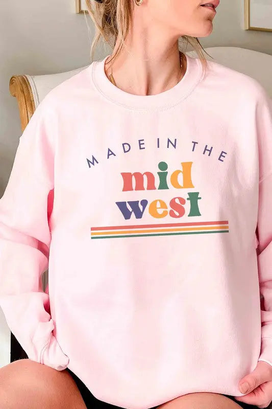 MADE IN THE MIDWEST GRAPHIC SWEATSHIRT BLUME AND CO.