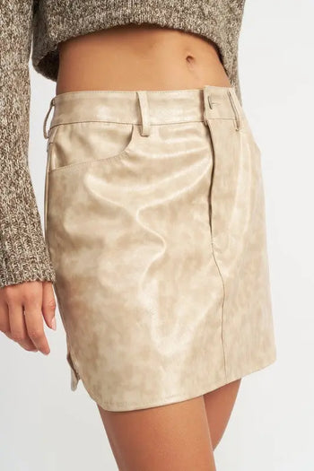 MINI SKIRT WITH SHORT HEM Emory Park