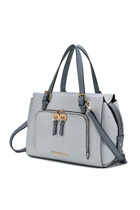 MKF Elise Color-block Satchel Bag by Mia k MKF Collection by Mia K