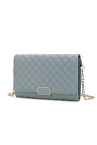 MKF Gretchen Quilted Envelope Clutch Crossbody Mia MKF Collection by Mia K