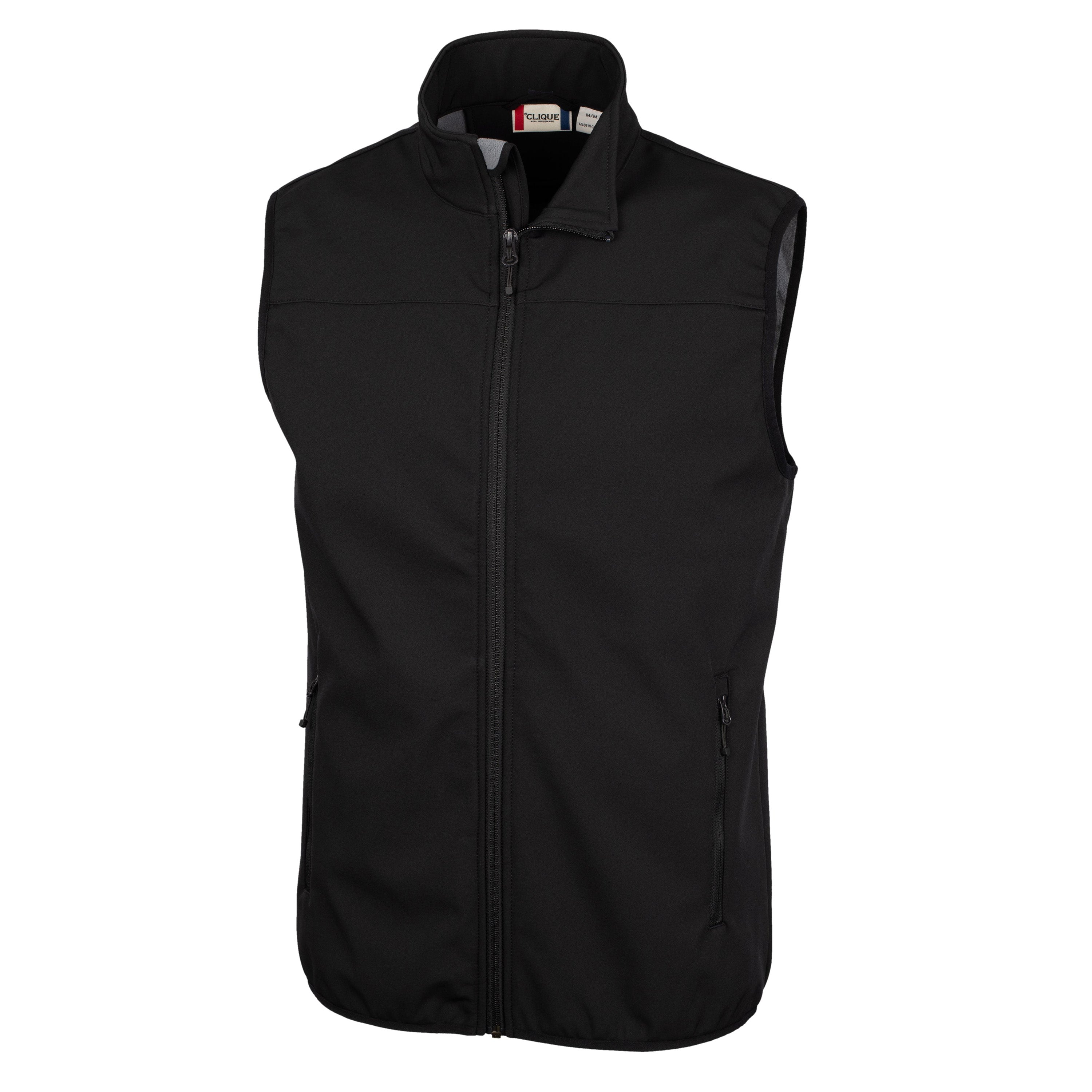 Clique Trail Eco Stretch Softshell Full Zip Mens Vest by Cutter & Buck Apparel