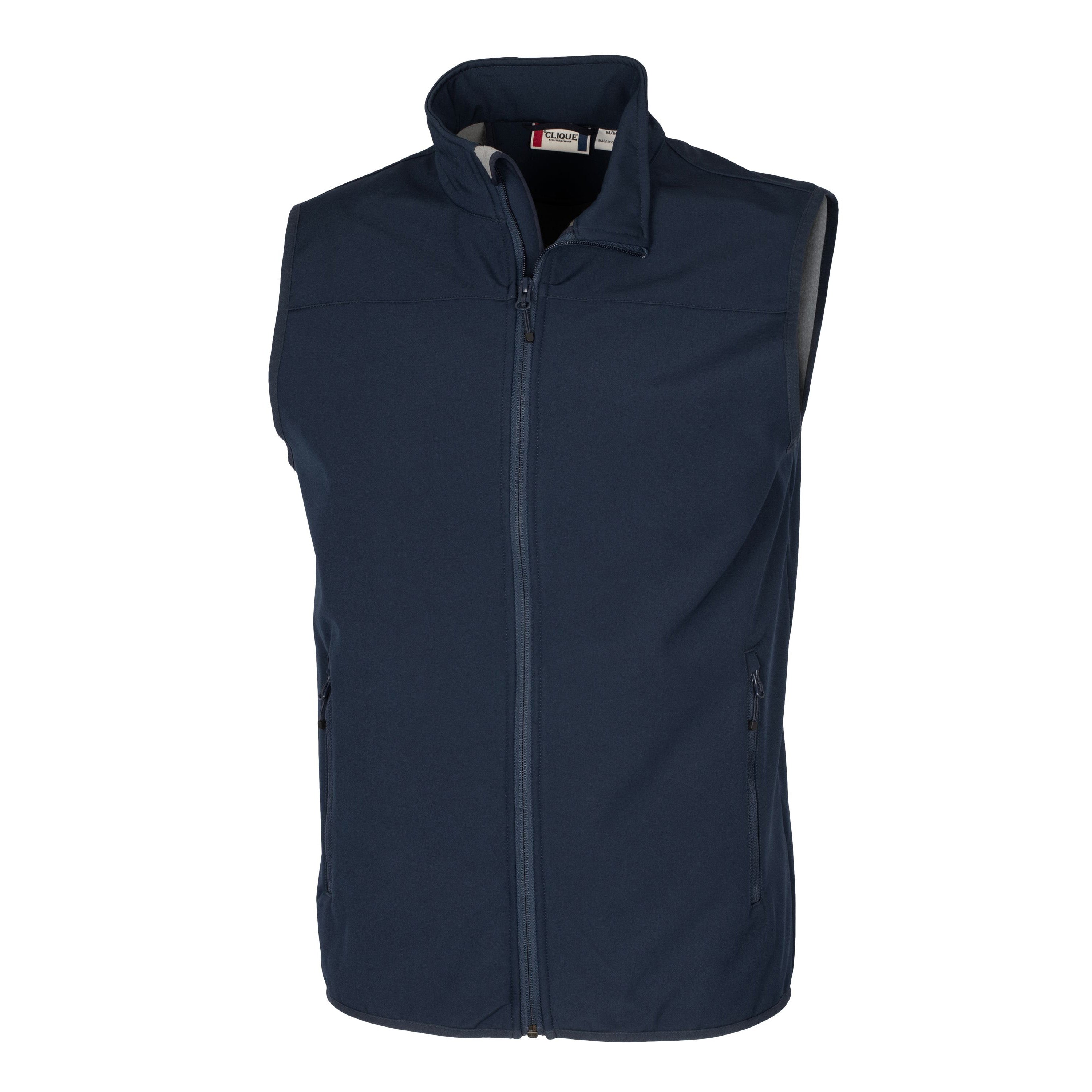 Clique Trail Eco Stretch Softshell Full Zip Mens Vest by Cutter & Buck Apparel