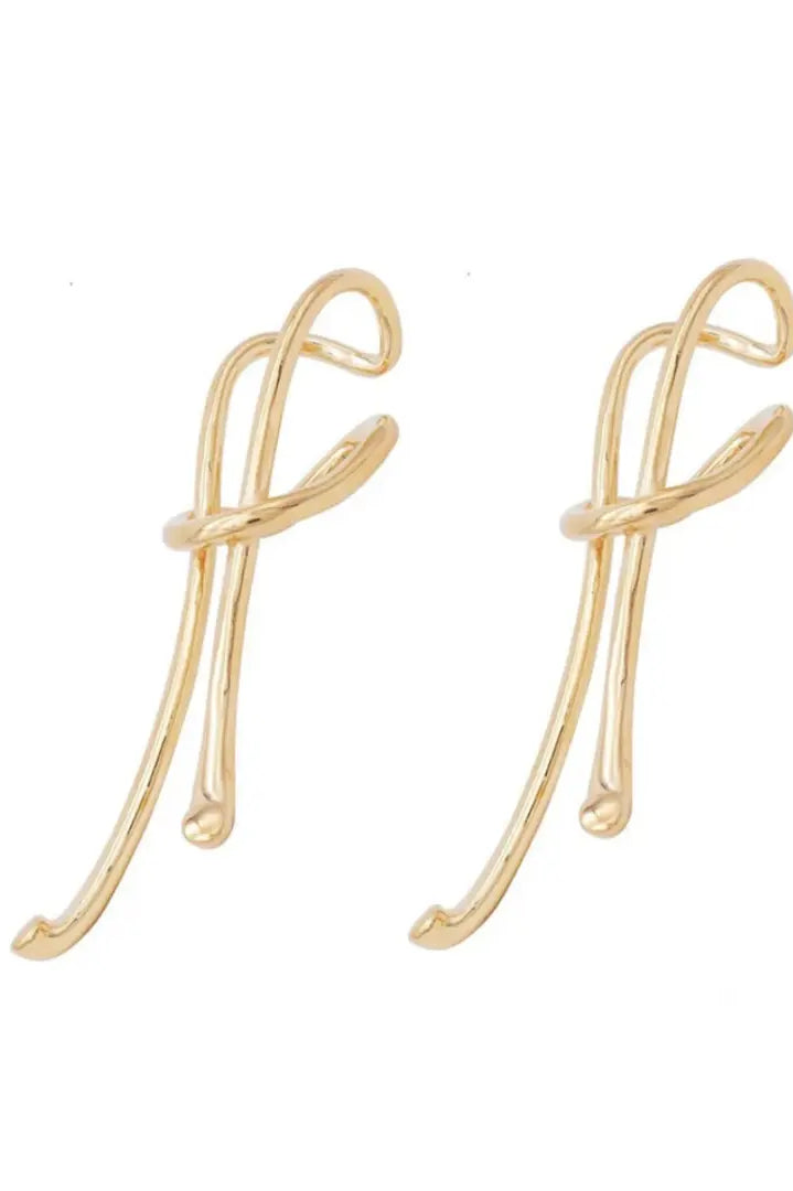 Mara Ear Cuffs |  Gold |  Casual Chic Boutique