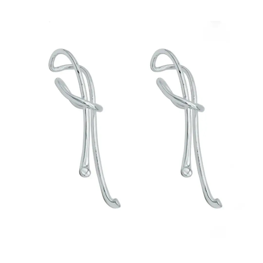 Mara Ear Cuffs |  Silver |  Casual Chic Boutique