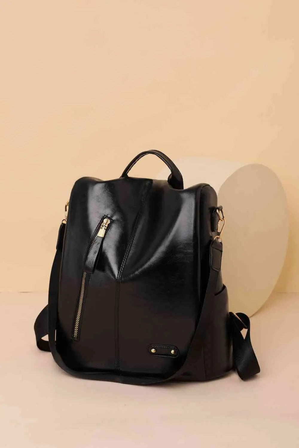 Marcy Zipper Pocket Backpack |   |  Casual Chic Boutique