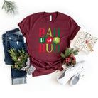 Bah Hum Bug Colorful | Short Sleeve Crew Neck Olive and Ivory Retail