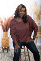 Marsala Bliss Dolman Boutique Simplified