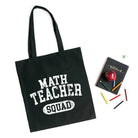 Math Teacher Squad Distressed Tote City Creek Prints