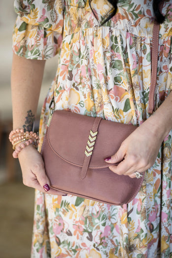 Mauve About You - Crossbody Accessories Boutique Simplified