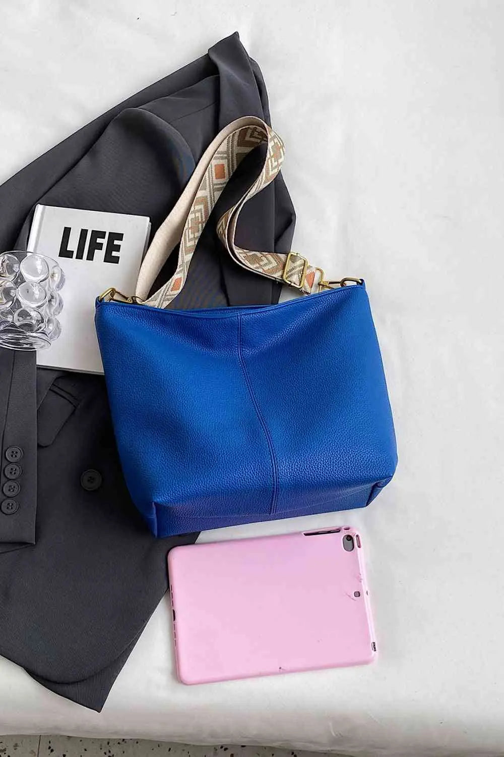 Meg Shoulder Bag |  Royal-Blue-One-Size |  Casual Chic Boutique