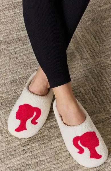 Melody Graphic Cozy Slippers Trendsi