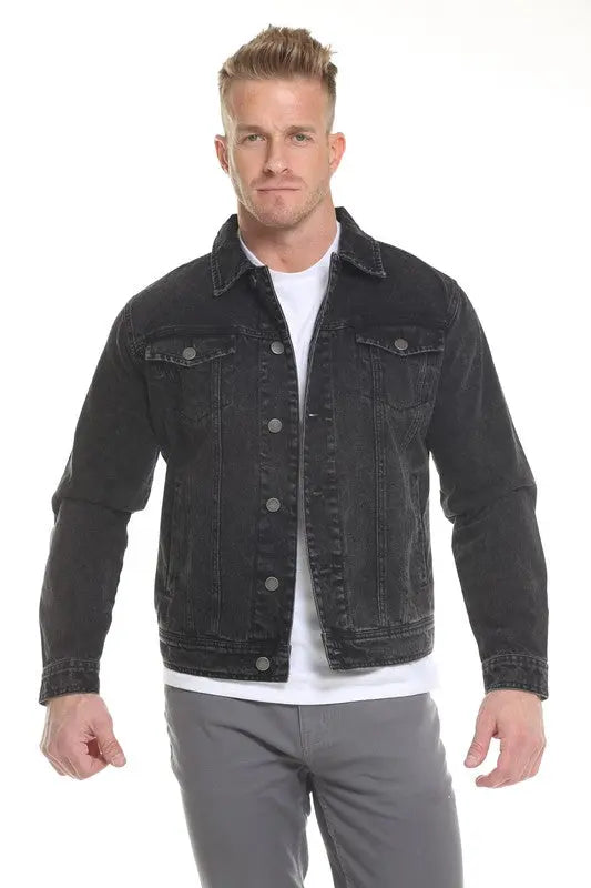 Men's Denim Jacket Blue Age