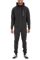 Mens Full Zip Sweat Pant Sweat Set WEIV