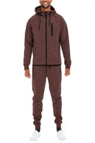 Mens Full Zip Sweat Pant Sweat Set WEIV