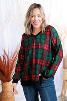 Merry Me Plaid Pullover Boutique Simplified