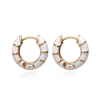 Mia Earrings |  White |  Casual Chic Boutique