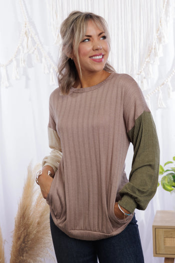 Mocha Frappe - Puff Sleeve Boutique Simplified