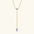 Moissanite 925 Sterling Silver Necklace Trendsi