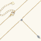 Moissanite 925 Sterling Silver Necklace Trendsi