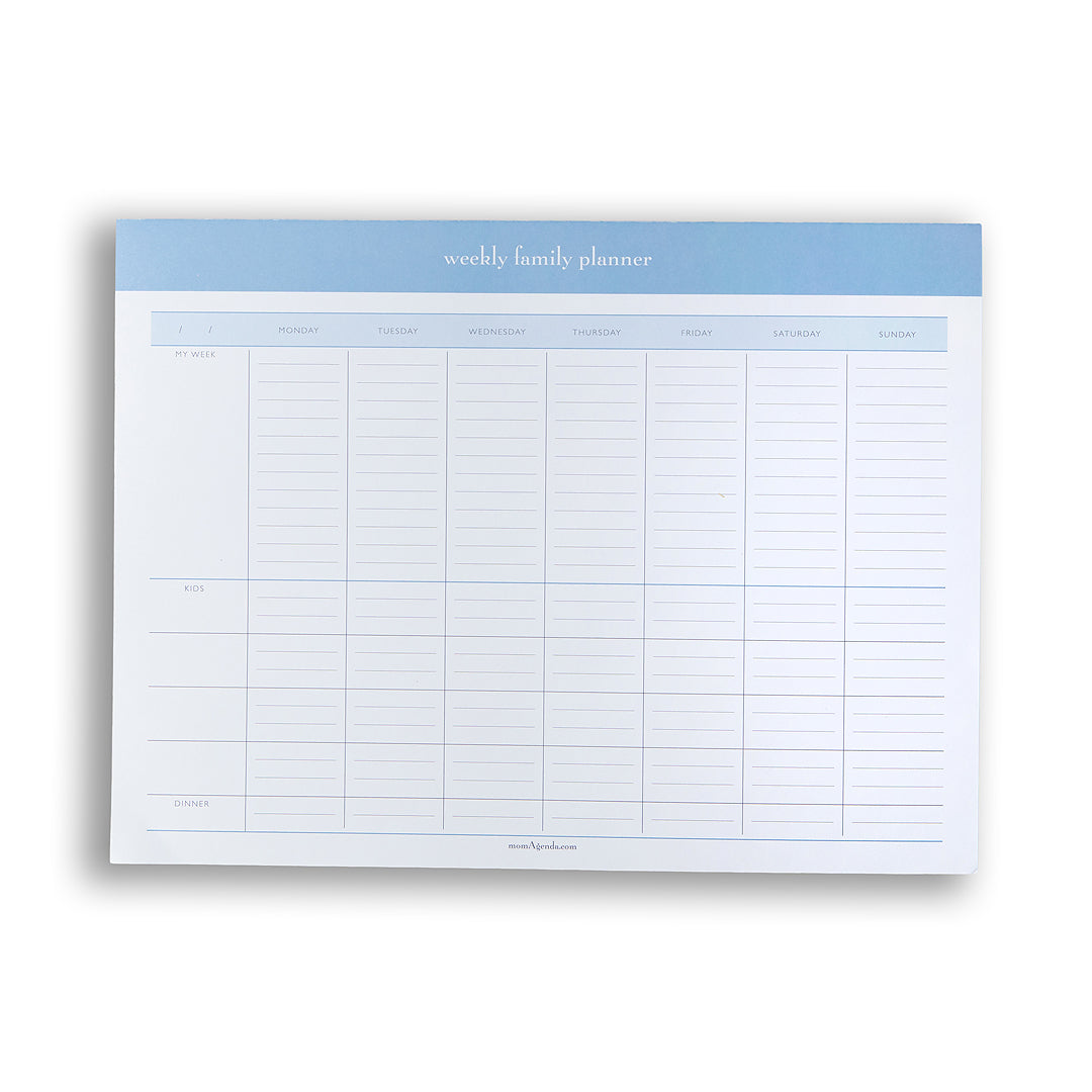 Weekly Family Planner Pad momAgenda