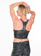 Moss Camo Redux Longline Sports Bra Colorado Threads Clothing