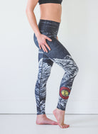 Yoga Pants Mtn Sketch Colorado Threads Clothing