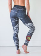 Yoga Pants Mtn Sketch Colorado Threads Clothing