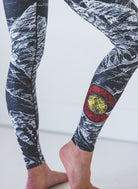 Yoga Pants Mtn Sketch Colorado Threads Clothing