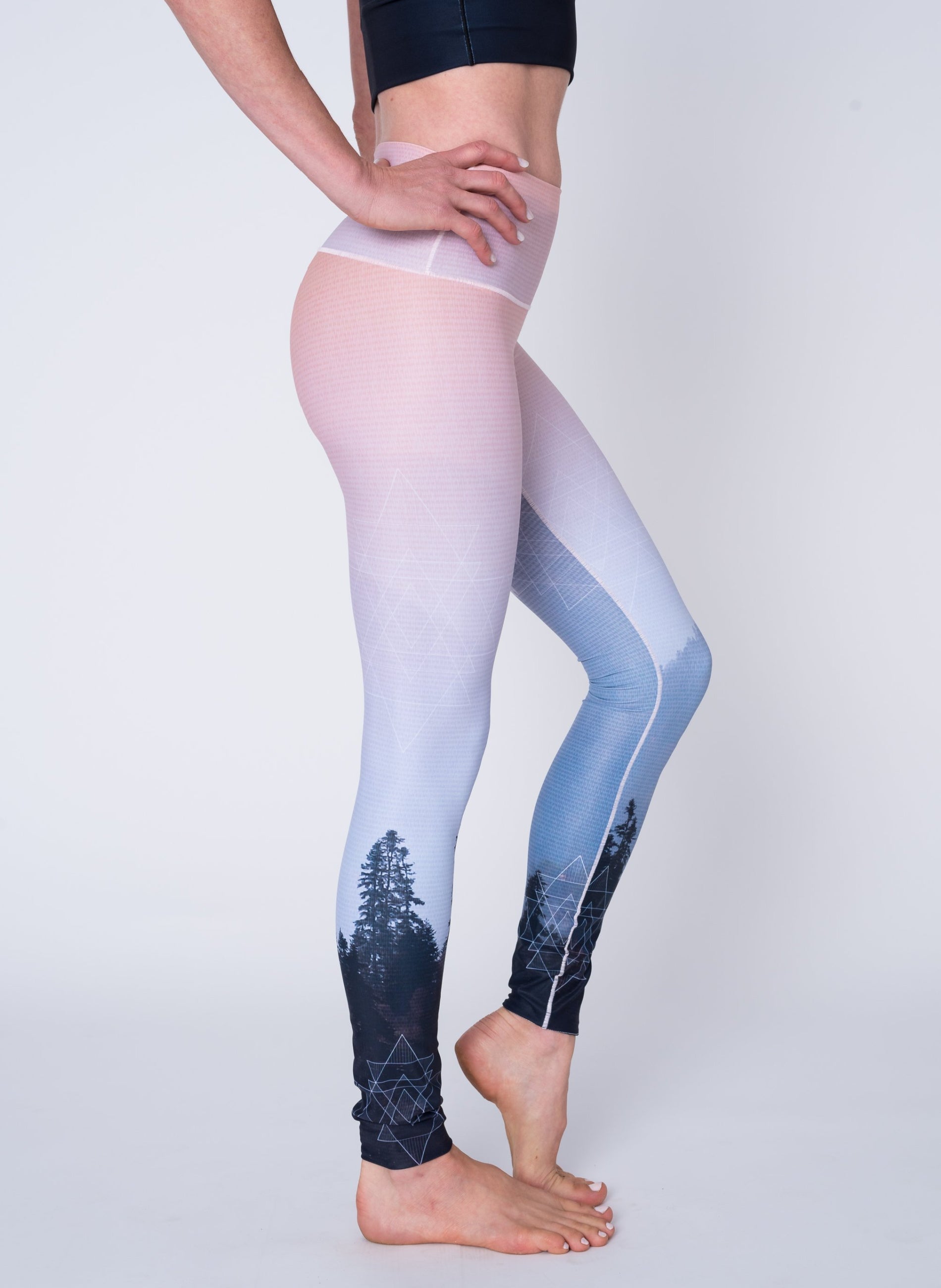 Mountain Twilight Yoga Pants Colorado Threads Clothing