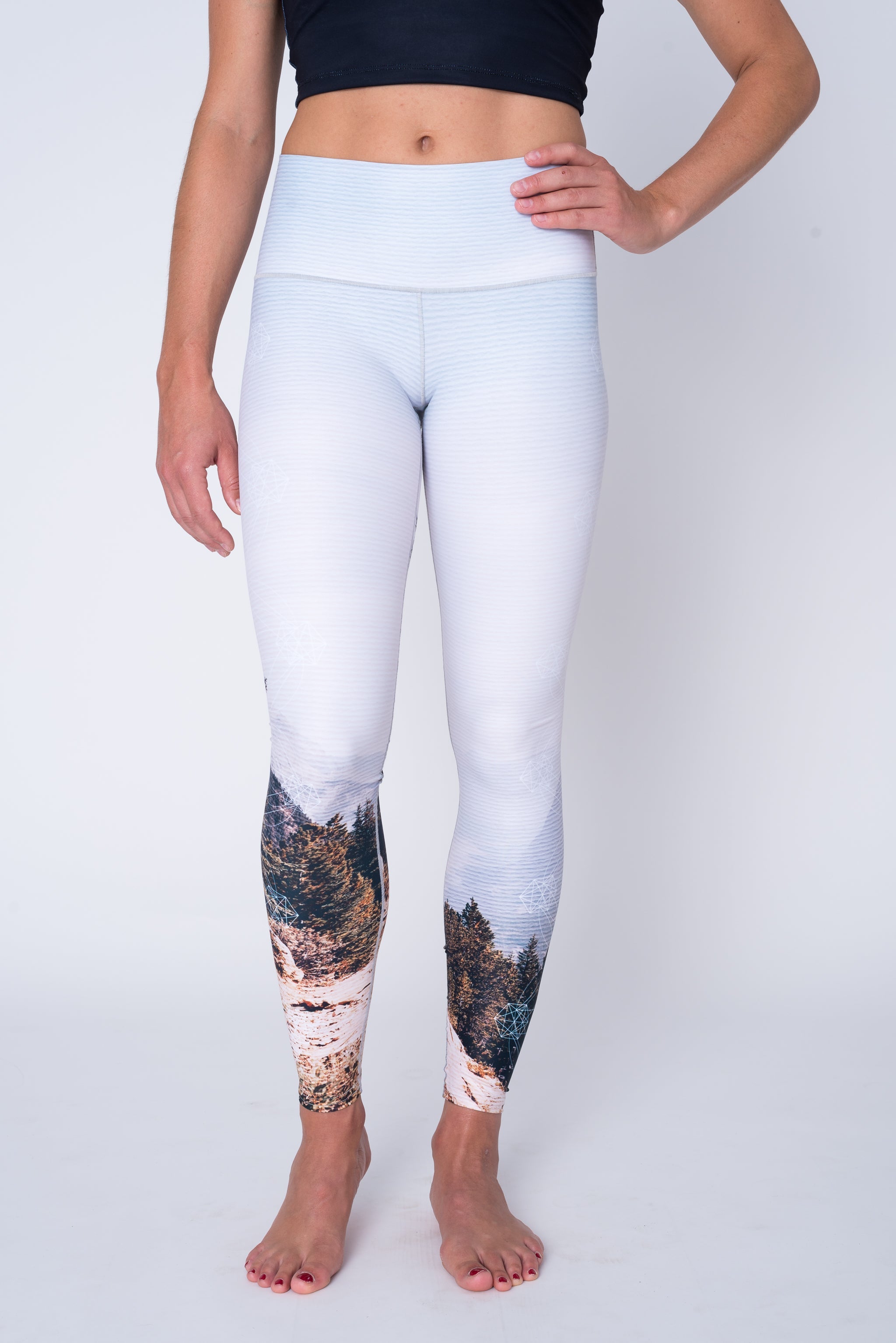 Yoga Pants Mountain Vista Colorado Threads Clothing