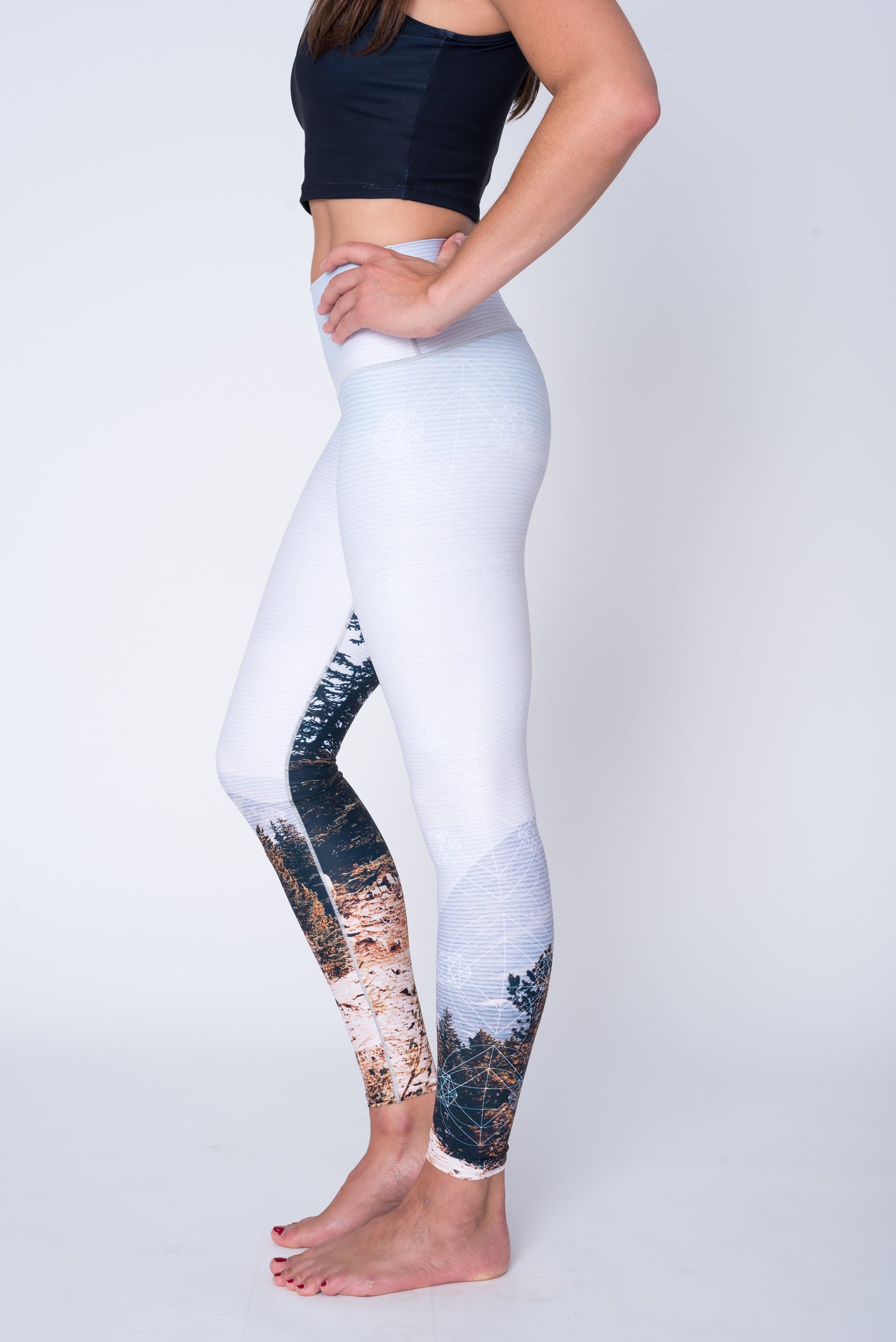 Yoga Pants Mountain Vista Colorado Threads Clothing