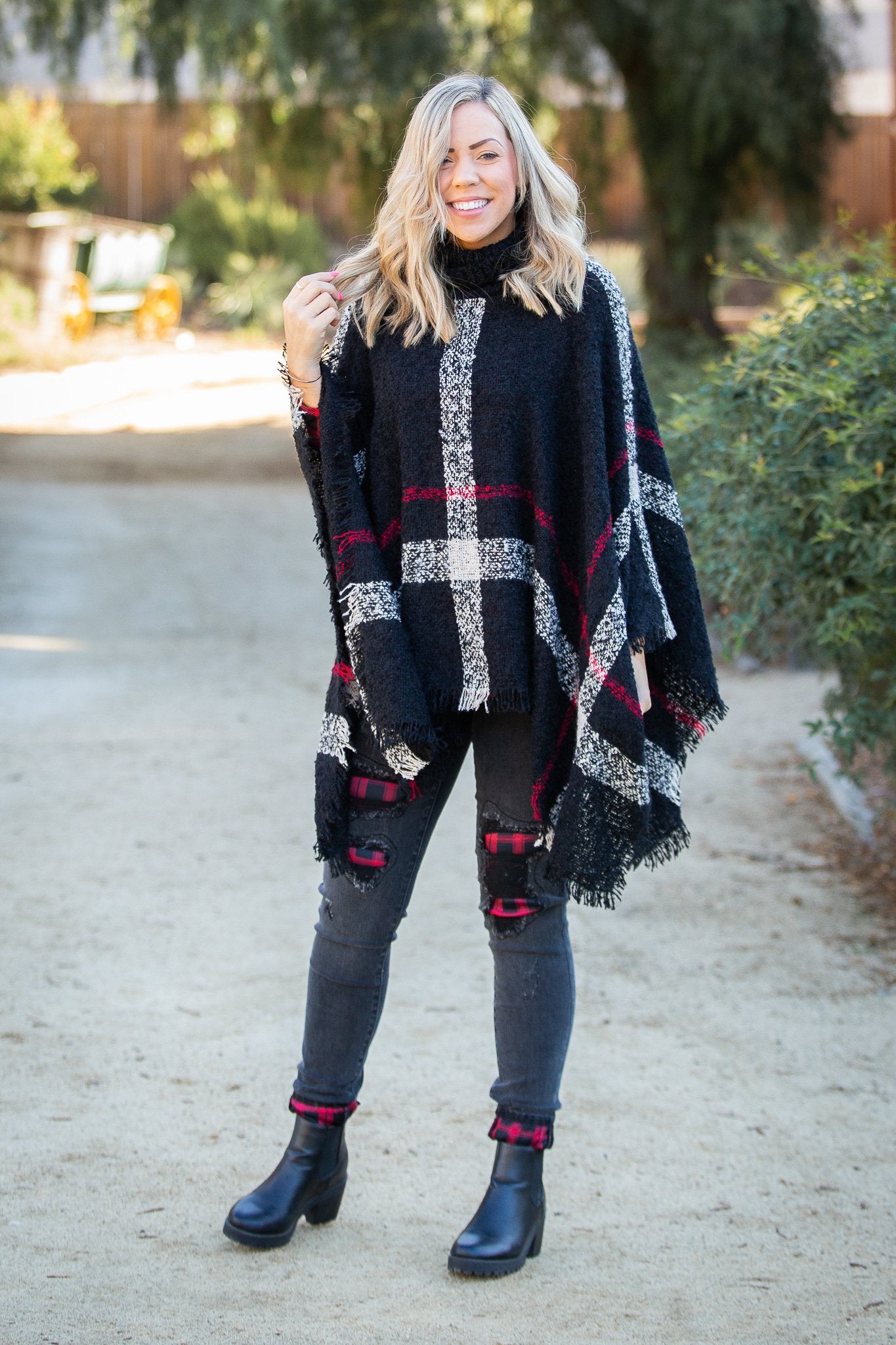 Weekend in the City Poncho Boutique Simplified