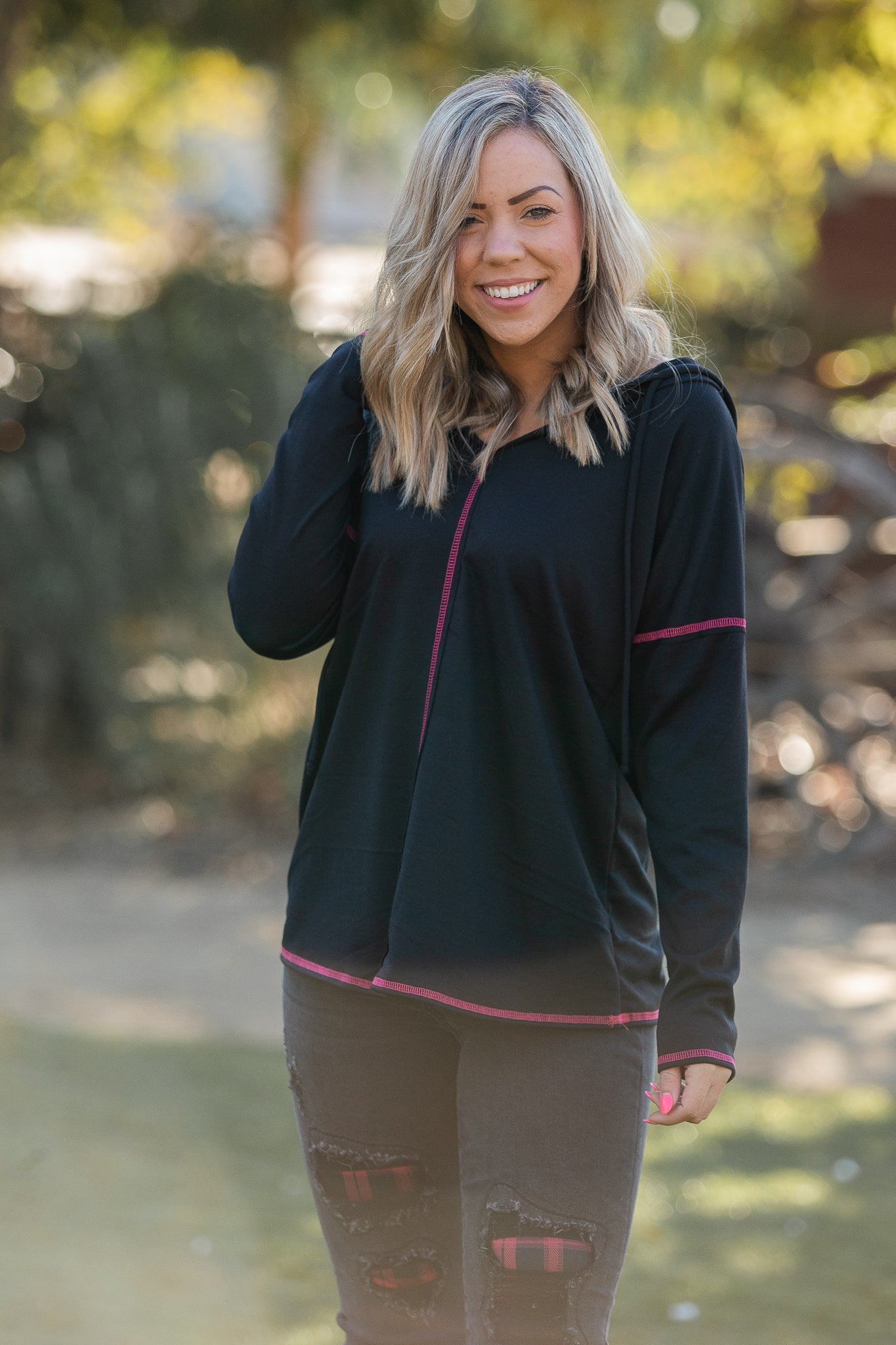 Best Black Hoodie in Town Boutique Simplified