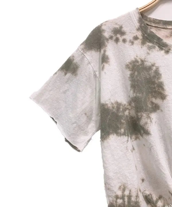 NEUTRAL COLOR HAND TIE DYE Fabina