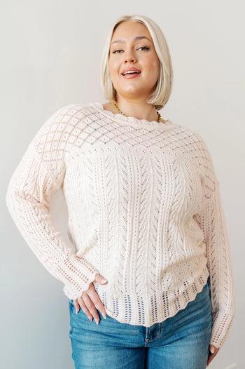 Never Let Down Lightweight Knit Sweater Ave Shops