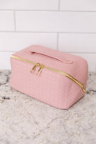 New Dawn Large Capacity Cosmetic Bag in Pink Ave Shops