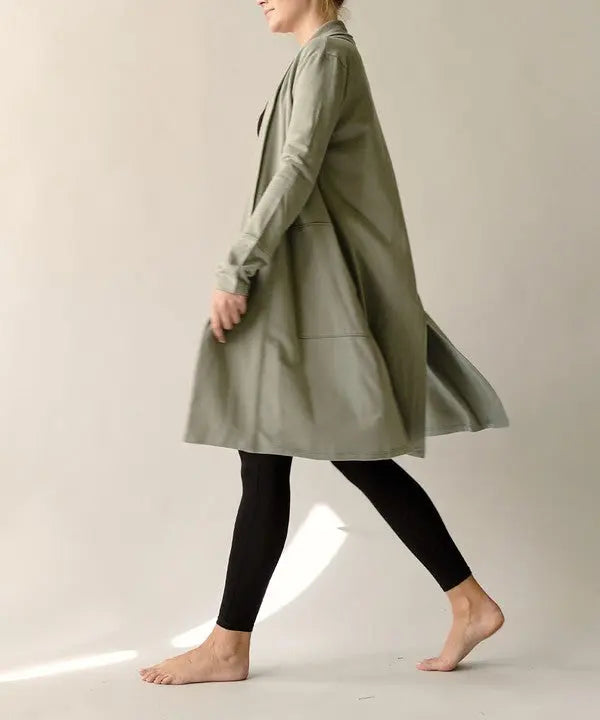 ORGANIC HEMP PARK COAT Fabina