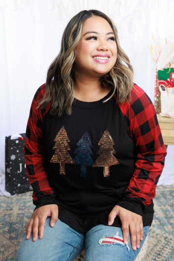 Oh Christmas Tree - Long Sleeve Boutique Simplified